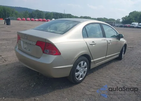 2007 Honda Civic Lx z USA, uszkodzony, nr VIN 1HGFA16547L129563